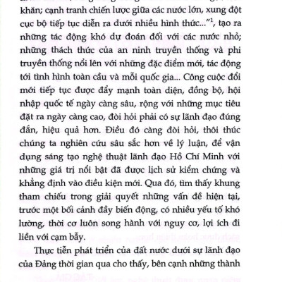 Nghệ Thuật Lãnh Đạo Hồ Chí Minh - ST