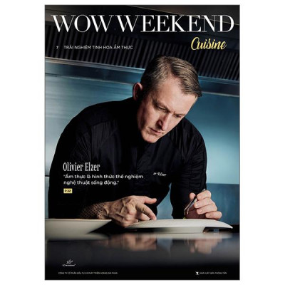 Sách - Wowweekend Cuisine -Trải Nghiệm Tinh Hoa Ẩm Thực - Vol 7