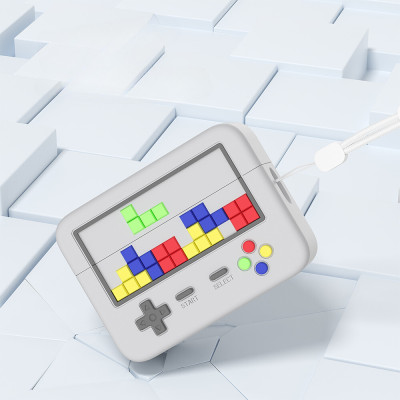 Ốp Bảo Vệ Silicon Dành Cho Airpods Pro 2/ Airpods Pro, Kai.N Tetris Game, Kèm Dây Đeo_ Hàng chính hãng