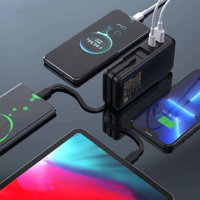 Sạc Dự Phòng Pisen Quick - High Power Box 22.5W 10000mAh - Màu Trắng