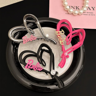 Kẹp càng cua Barbie Hình Trái Tim cách điệu Kẹp Tóc Cho Nữ - Phụ kiện Kẹp Tóc Ngọt Ngào