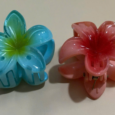 COMBO 2 Kẹp tóc hoa sứ mini 4cm