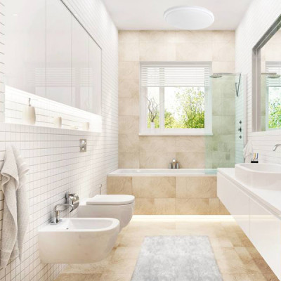 Đèn LED Ốp Trần Cảm Ứng Radar 20W, 33W TLC Lighting - Cảm biến xuyên vật thể, cảm nhận được những cử động nhỏ - Chống ẩm tốt, chống loá - Lắp đặt phòng tắm, xông hơi, nhà ở, chung cư 