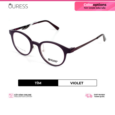 Gọng kính tr90 phối càng hợp kim cao cấp mt067