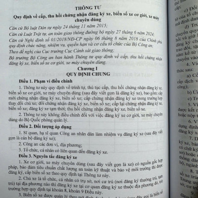 Sách Luật Trật Tự, An Toàn Giao Thông Đường Bộ - Hệ thống Văn Bản Quy Định Chi Tiết Thi Hành - V2555T