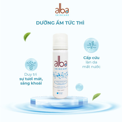 Xịt Khoáng ALBA SKINCARE Chống Lão Hóa Và Dưỡng Ẩm Cho Da 50ML