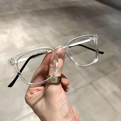 Kính Mắt vuông form nhỏ màu thạch trong cao cấp