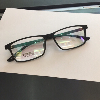 Kính Mắt Vuông Basic Unisex Gọng Nhựa Dẻo Nhẹ