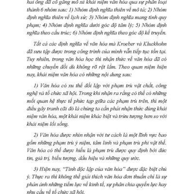 Các Lý Thuyết Văn Hóa (Tái bản)