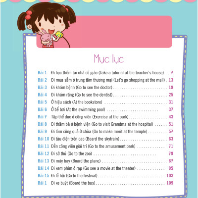 Sách Tiếng Anh Giao Tiếp Cho Trẻ Em - Outdoor Activities - Các Hoạt Động Ngoài Trời