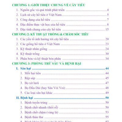 Bí Quyết Thành Công Kĩ Thuật Trồng Tiêu Hiệu Quả - KV
