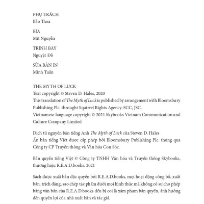 Ảo Tưởng Về May Rủi - Tại Sao Chúng Ta Muốn Kiểm Soát Một Thứ Không Tồn Tại?