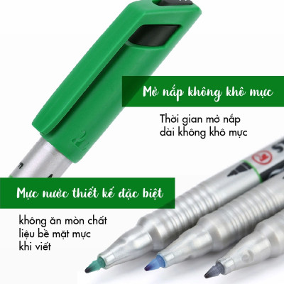 Bút kỹ thuật STABILO Write-4-all PERMANENT S 0.5mm (AP166S) - Đỏ