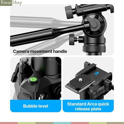 Ulanzi MT-65 - Chân Đế Di Động Điều Khiển Từ Xa Bluetooth Dành Cho Máy Ảnh, Điện Thoại, Tải Trọng 8 Kg - Hàng chính hãng