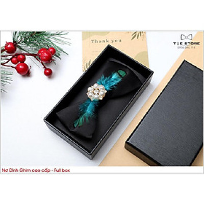 NHIỀU MẪU - Nơ Chú Rể Cao Cấp, Nơ Đính Phụ Kiện Độc Đáo - Full Box