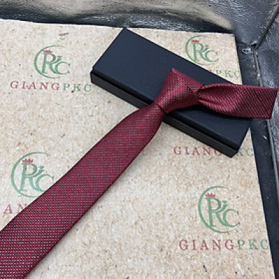 Cà vạt nam 6cm hàn quốc vải dầy 3 lớp GiangPKC