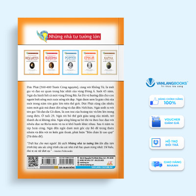 Những Nhà Tư Tưởng Lớn - Buddha Đức Phật Trong 60 Phút - Vanlangbooks