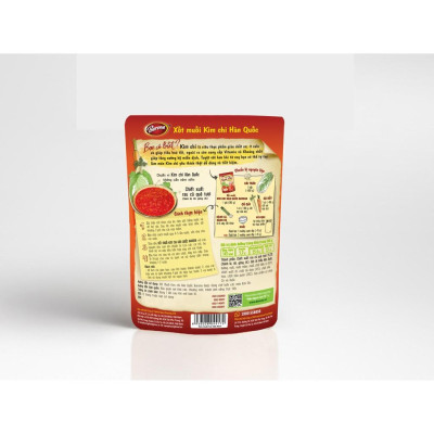 Xốt Muối Kim Chi Hàn Quốc Barona 2 gói x 180g (tặng hũ thủy tinh cao cấp)