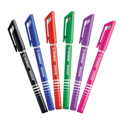 Bộ 6 Bút kỹ thuật STABILO SENSOR F 0.3mm 6 màu (SENF-C6)