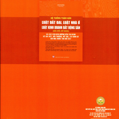Hệ Thống Toàn Văn Luật Đất Đai – Luật Nhà Ở – Luật Kinh Doanh Bất Động Sản.