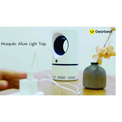 Đèn bắt muỗi thế hệ mới, máy bắt muỗi diệt côn trùng thông minh ( MẦU TRẮNG)