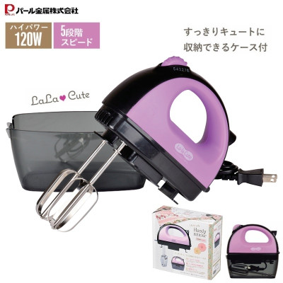 Máy đánh trứng cầm tay Lala Cute 120W - Hàng nội địa Nhật Bản