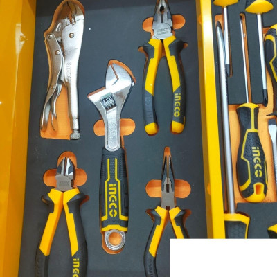 BỘ 59 CÔNG CỤ TRONG HỘP SẮT INGCO HTCS15591 - HÀNG CHÍNH HÃNG