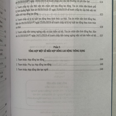 500 Câu Hỏi Và Tình Huống Giải Quyết Các Vướng Mắc, Tranh Chấp Lao Động Theo Bộ Luật Lao Động Năm 2019