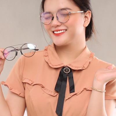 GỌNG KÍNH HỢP KIM SIÊU NHẸ HỢP THỜI TRANG – HÀNG CHÍNH HÃNG 8101