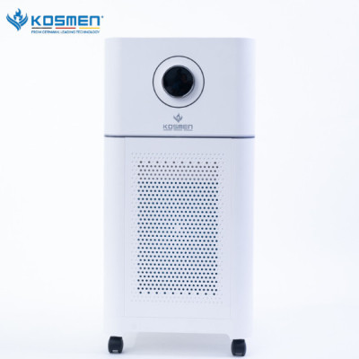 Máy Lọc Không Khí Kosmen KM - A65 Lọc Bằng Ion âm, Diệt Khuẩn Bằng Đèn UV, Khóa Trẻ Em - Hàng Chính Hãng BH 24 Tháng