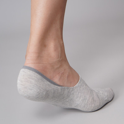 Combo 10 đôi tất vớ lười nam cotton organic kháng khuẩn khử mùi có silicon chống tụt gót JAMANO