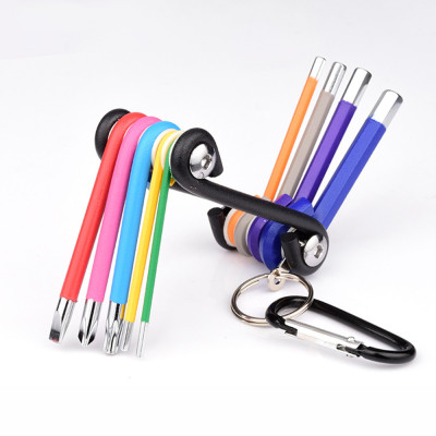 Bộ sửa chữa đa năng ABG nhỏ gọn, bộ lục giác màu sắc nhiều chi tiết trong 1