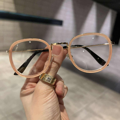 Kính Mắt tròn màu hồng dễ thương cho nữ