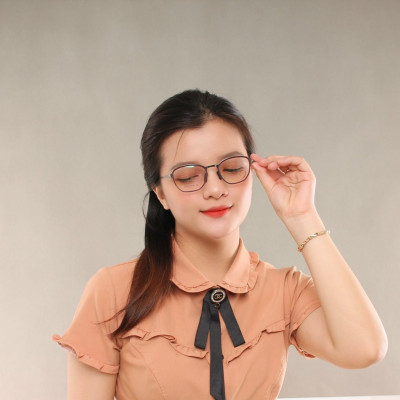 GỌNG KÍNH HỢP KIM SIÊU NHẸ HỢP THỜI TRANG – HÀNG CHÍNH HÃNG 8105