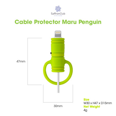 Cable Protector-Maru Penguin hàng chính hãng Bone