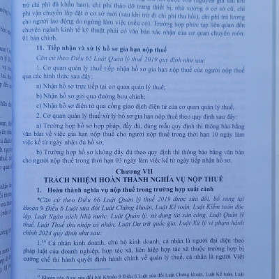 Sách Chỉ Dẫn Áp Dụng Luật Quản Lý Thuế sđ, bs 2024 – Những Quy Định Mới Trong Công Tác Kế Toán Dành Cho Các Loại Hình Doanh Nghiệp (V2557T)