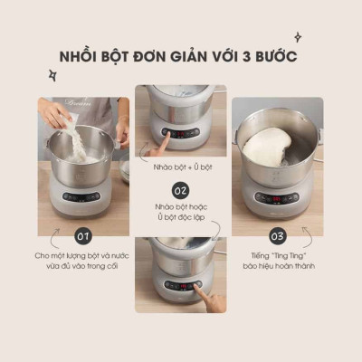 Máy trộn bột Bear 7L DM-B70V1 (HMJ-A70C1)- Hàng chính hãng