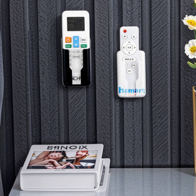 Giá Đỡ Điều Khiển Dán Tường Hamart Kệ Để Remote TV Điều Hoà Quạt Treo Tường Dán Chữ U Siêu Dính