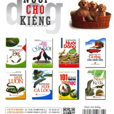 Nuôi Chó Kiểng - Nuôi Dạy Gia Súc Gia Cầm - Vanlangbooks