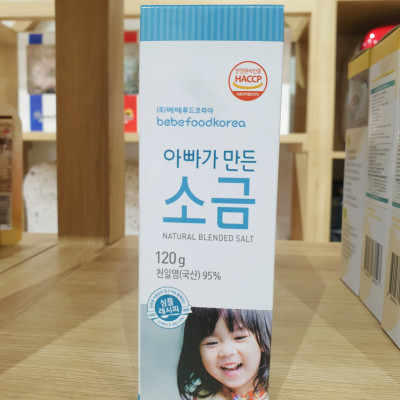 Muối ăn dặm cho bé Bebefood Hàn Quốc
