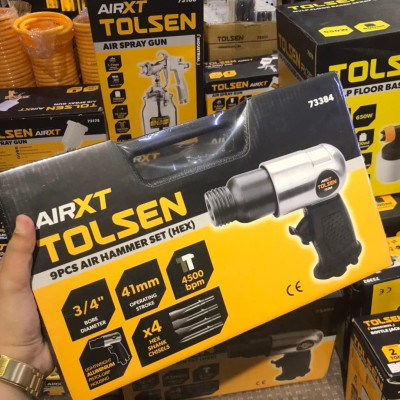 BỘ 9 MÓN MÁY BÚA HƠI TOLSEN 73384 - HÀNG CHÍNH HÃNG