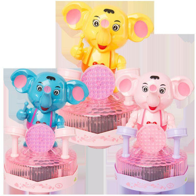 (Có video) Đèn trung thu Chú voi đánh trống điện cực hot mùa trung thu năm nay