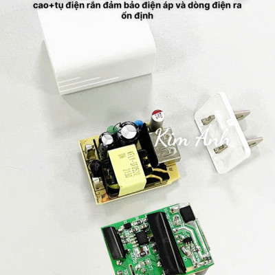 Củ sạc 2A xuất Nhật KFLY (JHX-AC2012), chứng nhận PSE tiêu chuẩn Nhật Bản, dùng thử 30 ngày, bảo hành hàng chính hãng 12 tháng