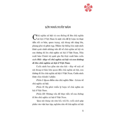 Hỏi - đáp về chủ nghĩa xã hội và con đường đi lên chủ nghĩa xã hội ở Việt Nam (bản in 2023)