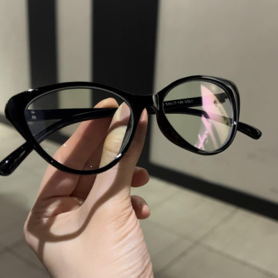 Kính Mắt mèo gọng nhựa dẻo nhẹ (ĐEN)