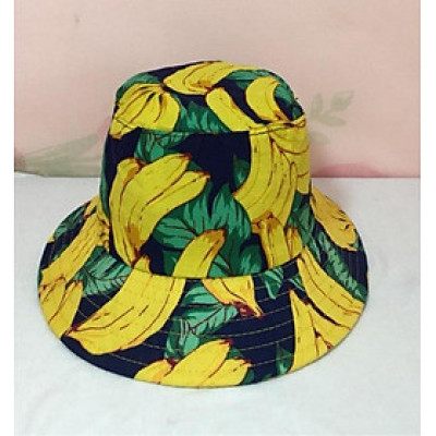 Nón Bucket trái chuối (nhiều họa tiết)