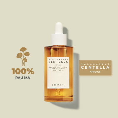 Bộ 3 Sản Phẩm Dưỡng Da Skin1004 Madagascar Centella bao gồm  Sữa rửa mặt 125ml + Toner 210ml + Serum 100ml
