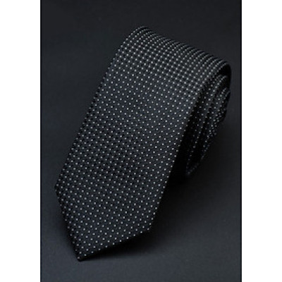 Cà Vạt Nam Titishop CA42 (140 x 5.5 cm) - Đen