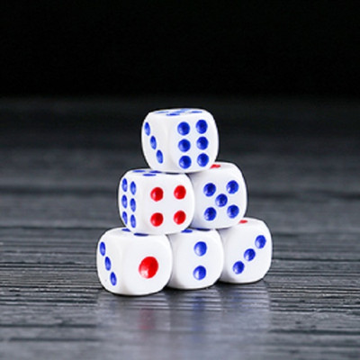 Bộ 6 Xúc Xắc Xí Ngầu Chất Lượng Cao