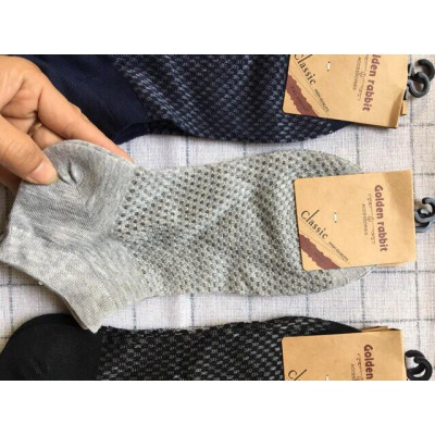 Tất Combo 10 đôi tất lưới nam thông hơi, tất nam